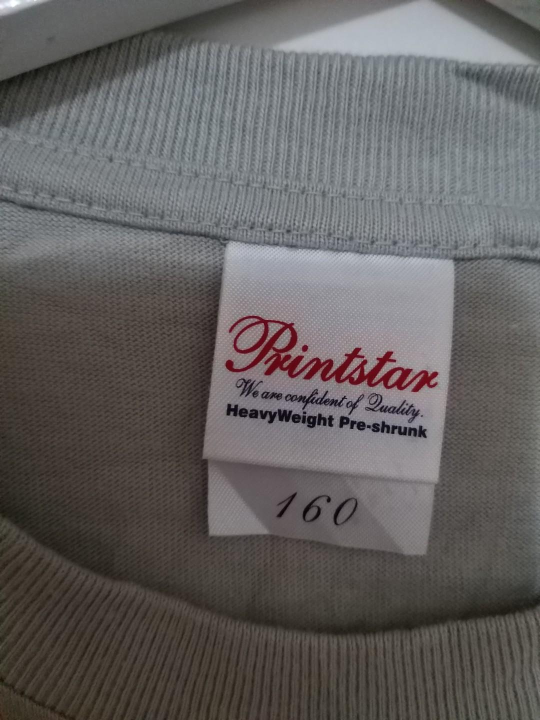 Kaos Printstar S original preloved kaos 