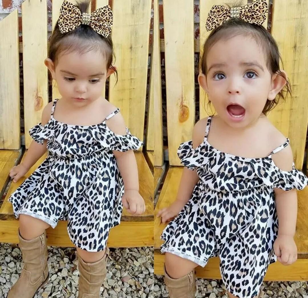 kids leopard print jumpsuit