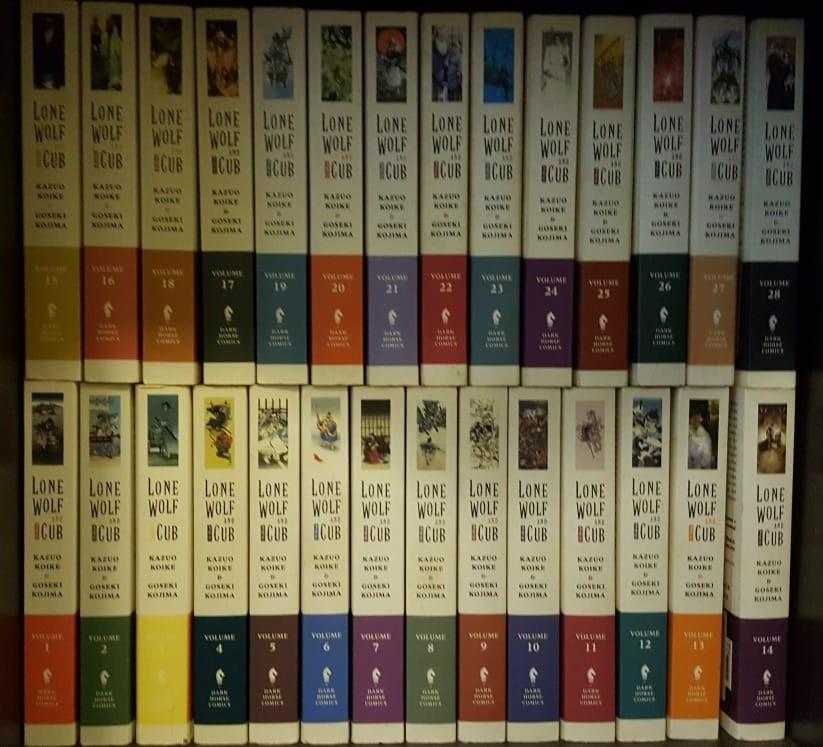 Lone Wolf And Cub Complete Omnibus Set Of 28 Books Stationery Comics Manga On Carousell