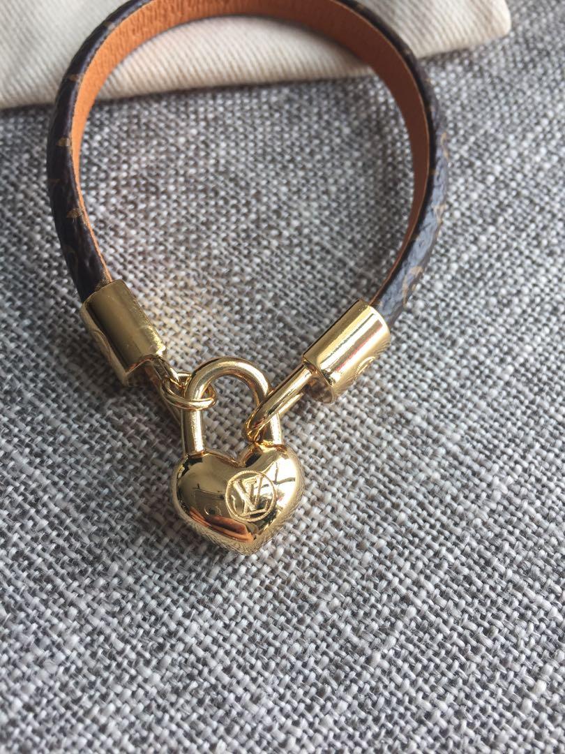 LV crazy in lock Bracelet authentic Louis Vuitton, Luxury, Accessories on  Carousell