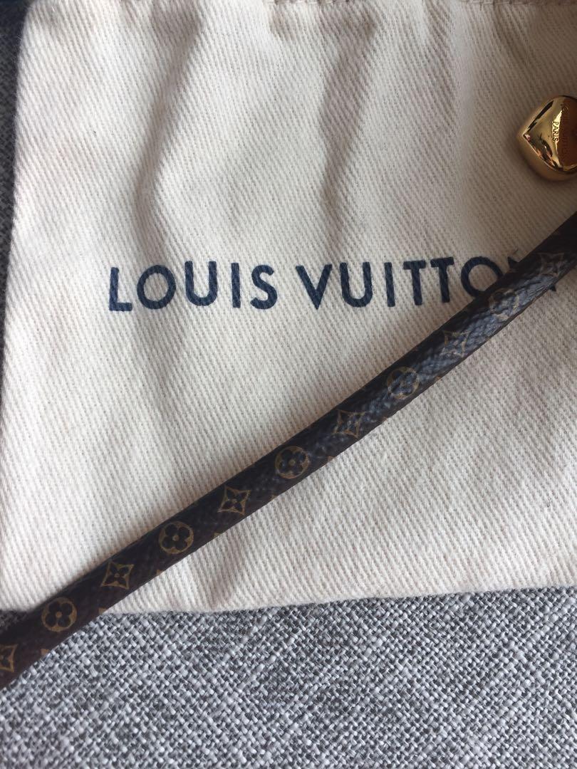 Louis Vuitton Monogram Canvas Crazy In Lock Bracelet (SHF-19591)