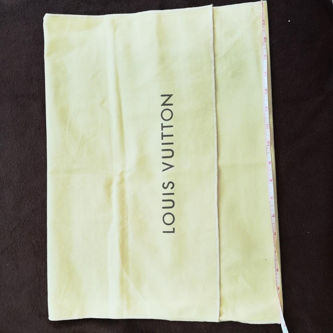 Louis Vuitton XL Dustbag 23 x 18 x 6 “ Fits GM or similar size Made in  India