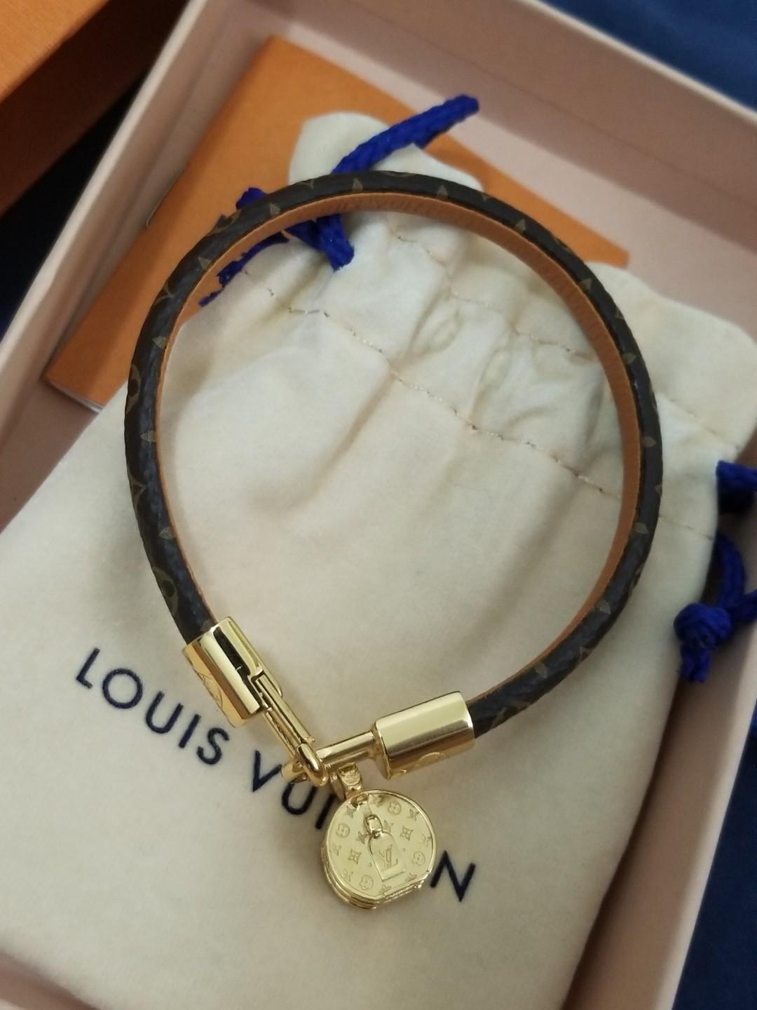 Louis Vuitton M6442E BC LV Tribute Monogram Bracelet 17 Made in Spain