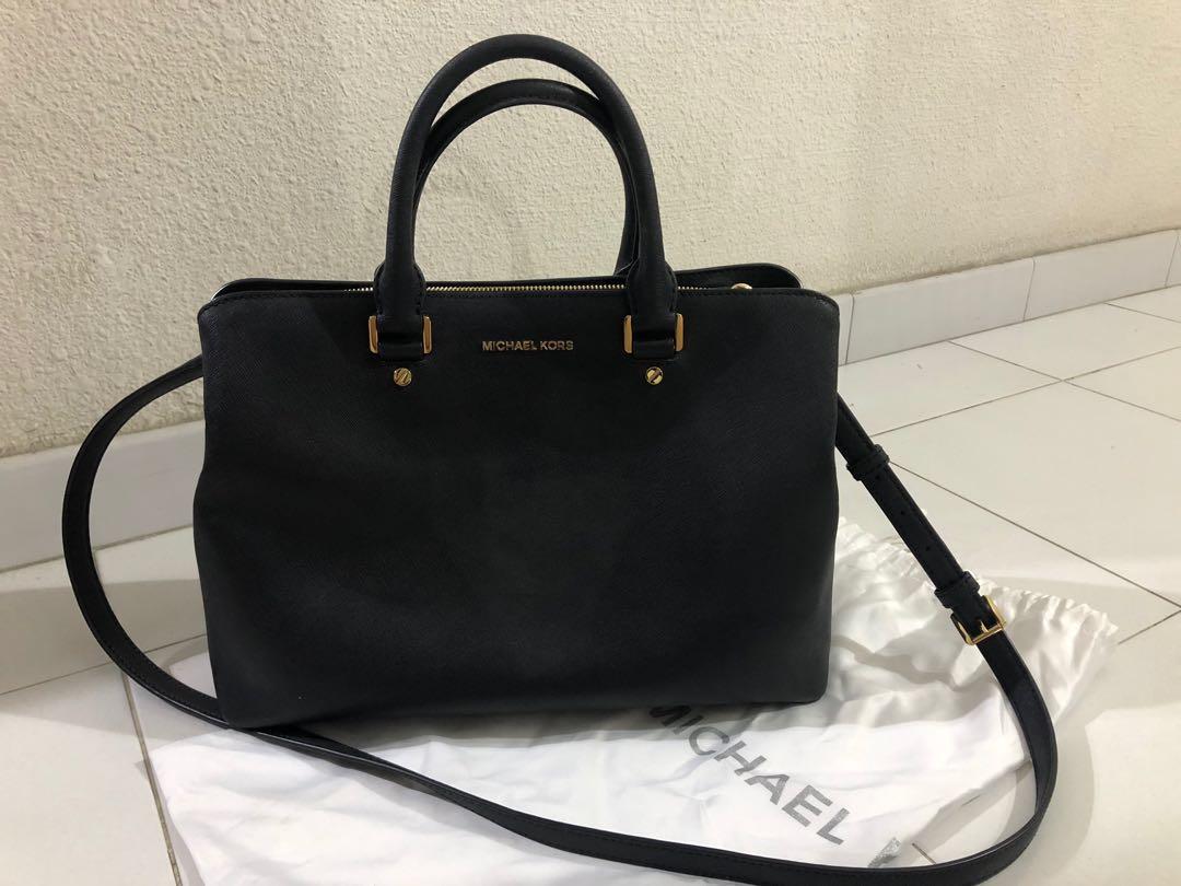 michael kors savannah lg satchel