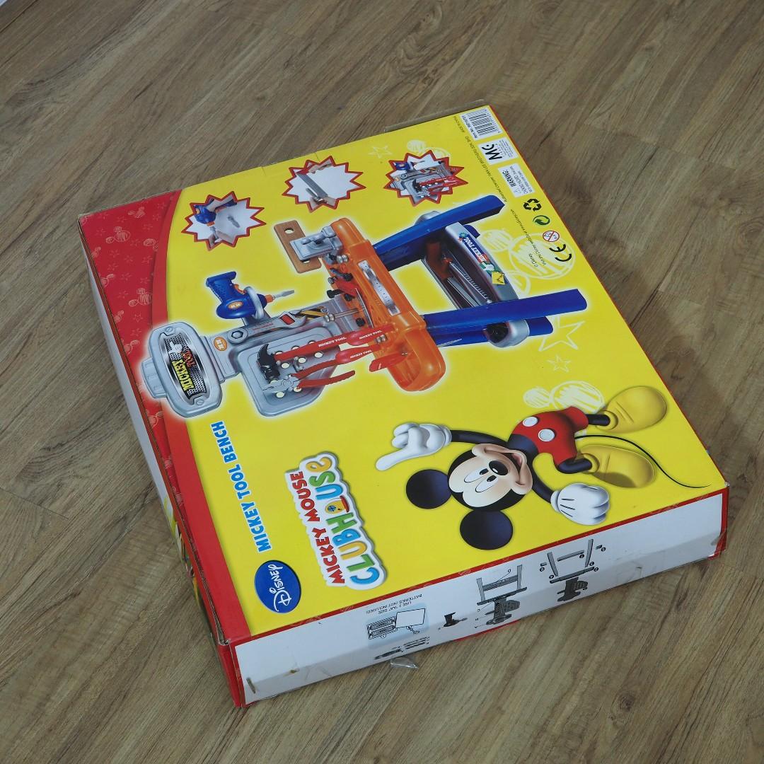 Mickey Mouse Clubhouse Tools Bench Play Set For Children Toys Games Blocks Building Toys On Carousell