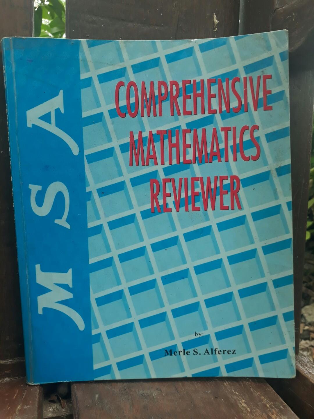 Comprehensive Math Review MSA Comprehensive MATH reviewer, Hobbies & Toys, Books & Magazines ...