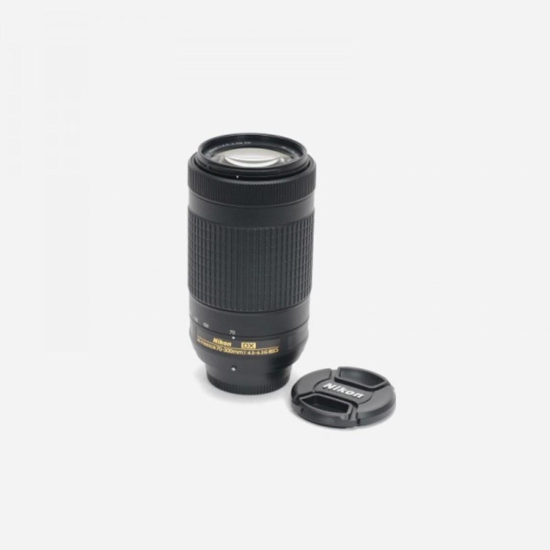 Nlk0n Af P Dx Nikkor 70 300mm F 4 5 6 3g Ed Lens Photography Lenses On Carousell