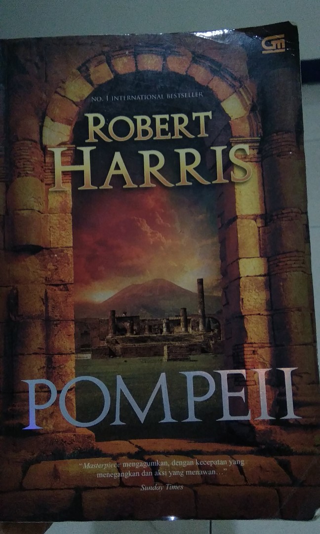 Novel Robert Harris Pompeii Books Stationery Books On Carousell