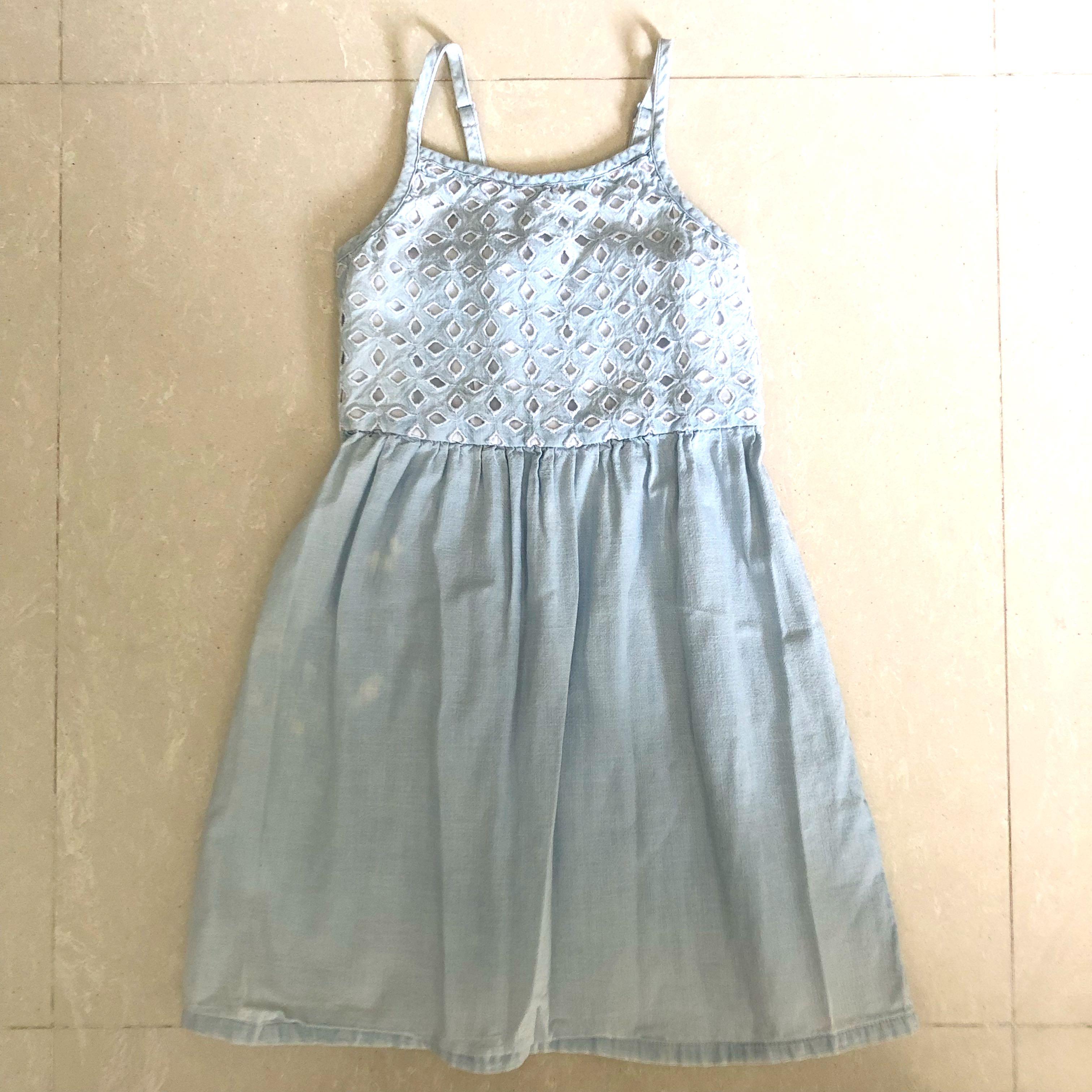 old navy girls denim dress