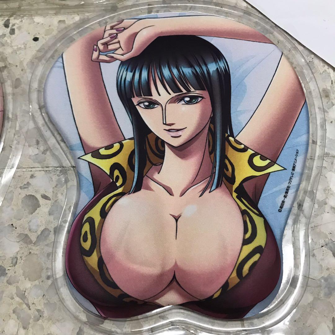 One Piece 3d Mouse Pad Nami Boa Hancock Robin Hobbies And Toys 