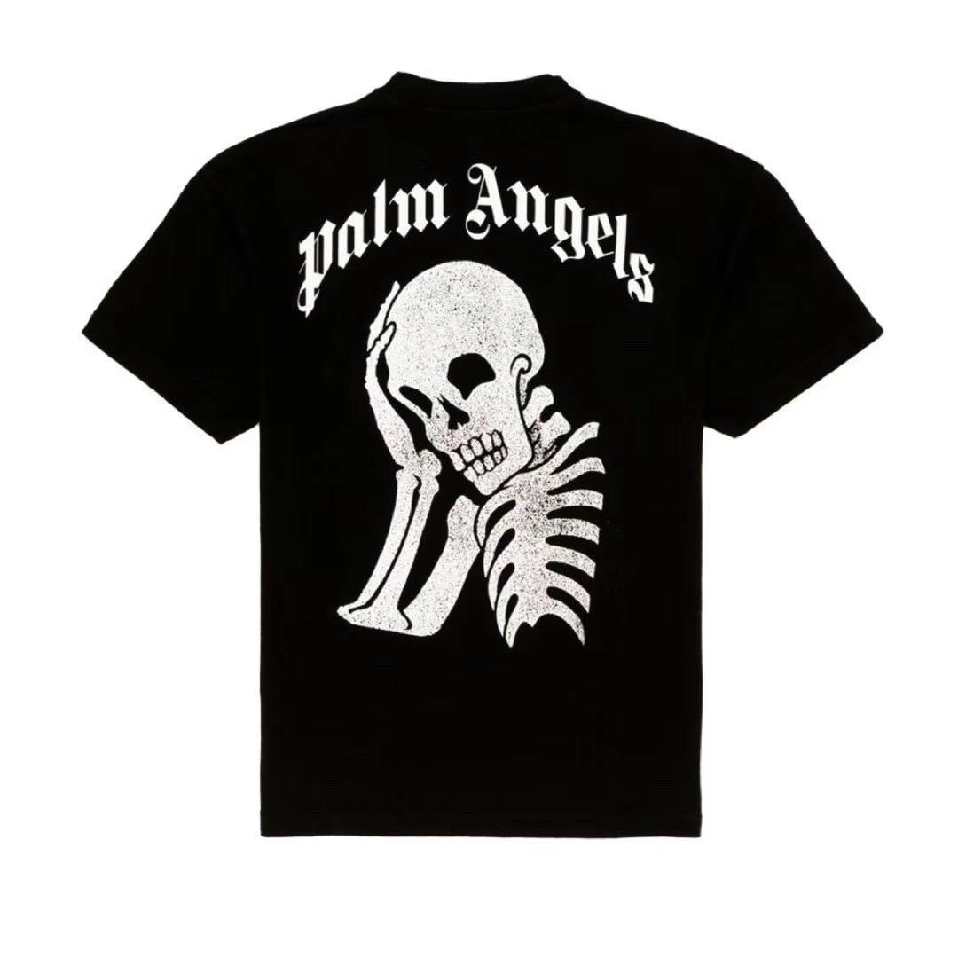 palm angels skull t shirt