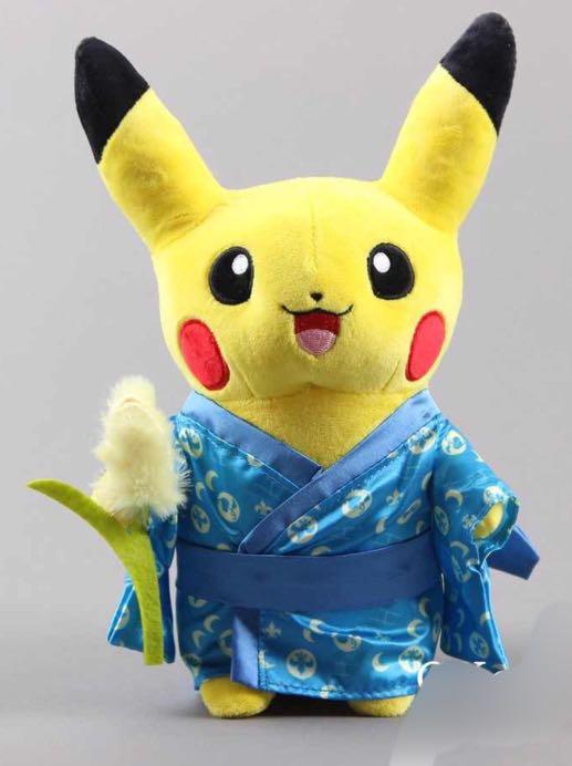 pikachu kimono plush
