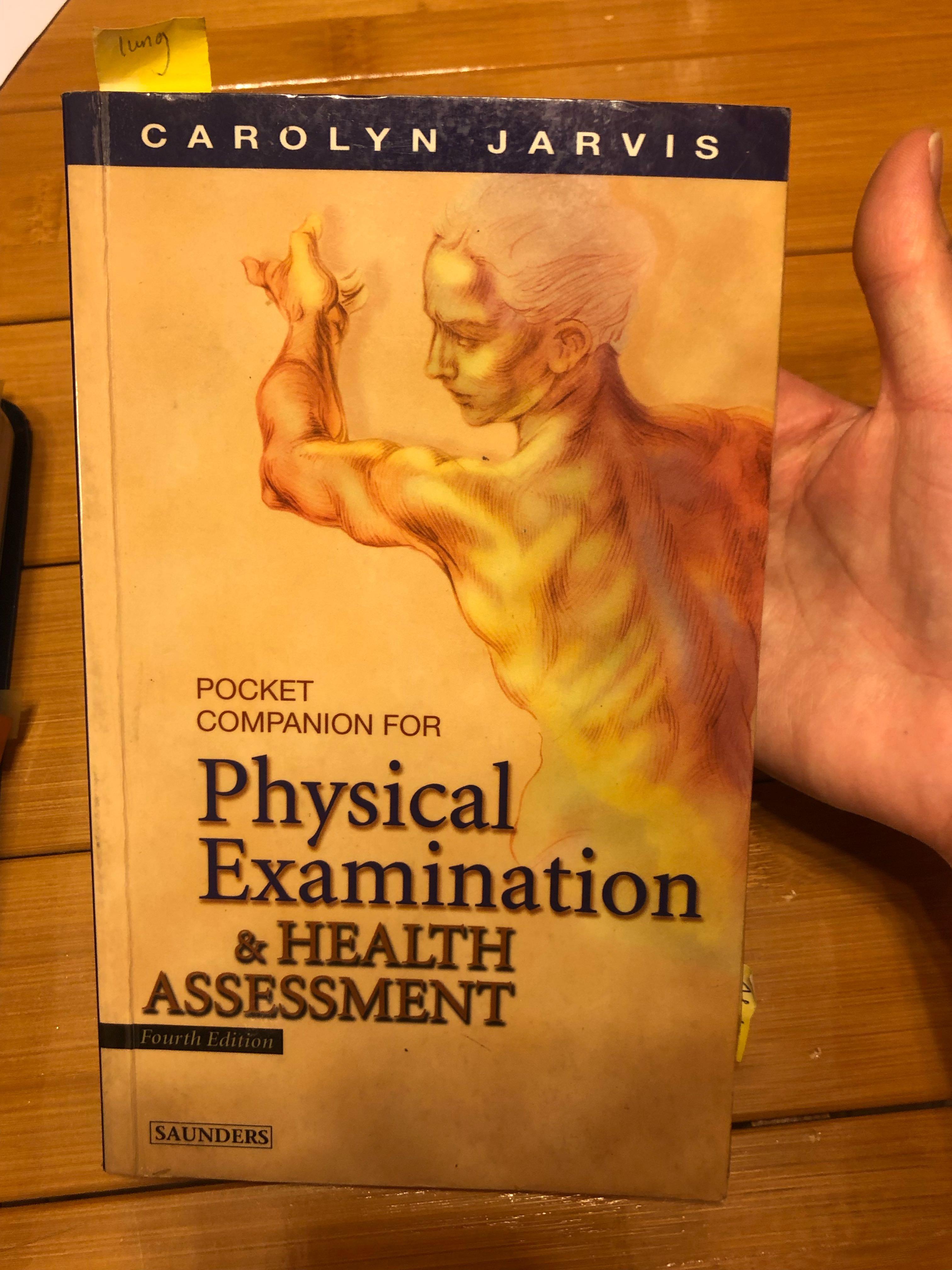Pocket Companion For Physical Examination Health Assessment By