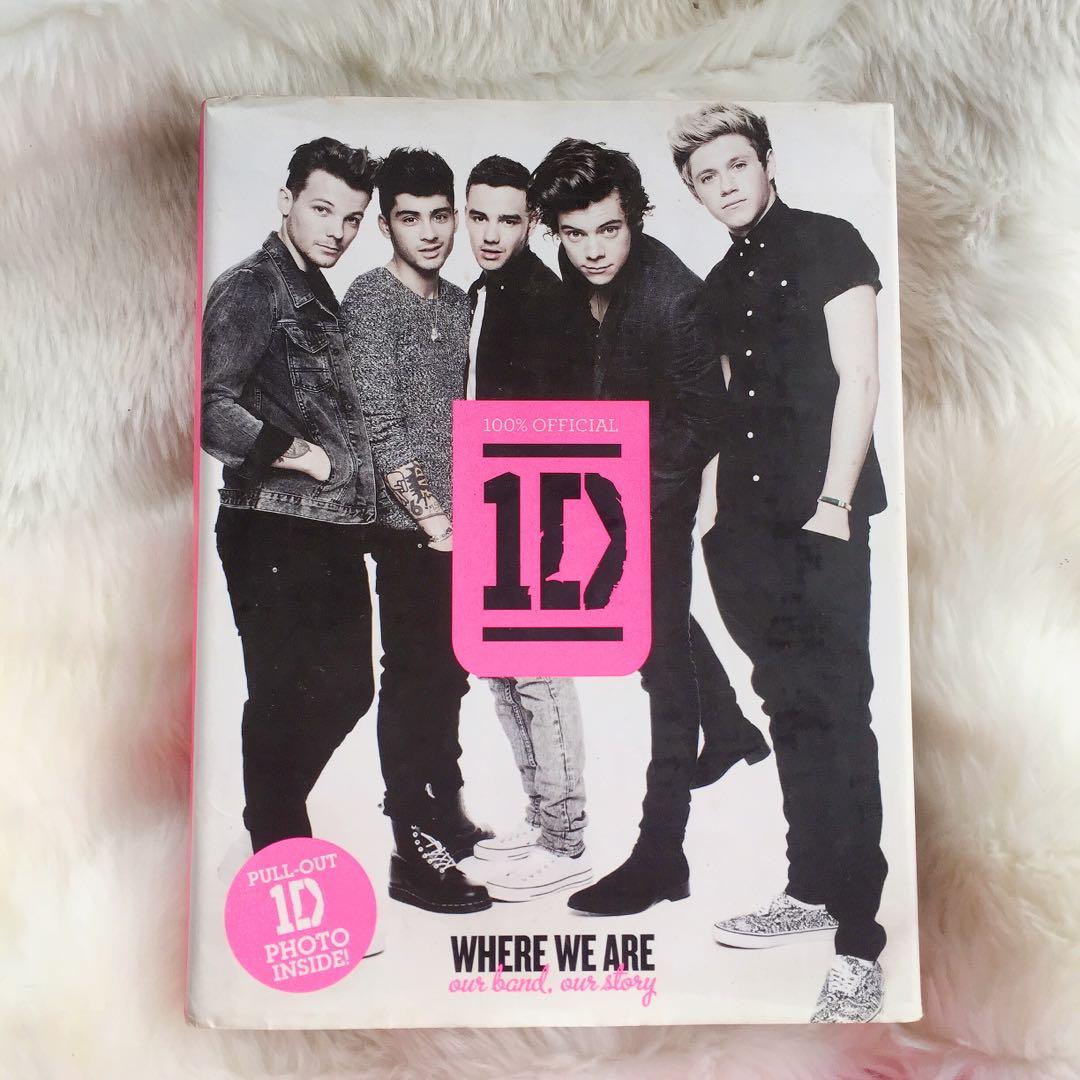 one direction where we are book cover