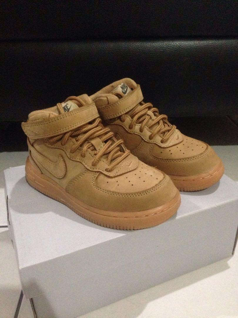 orange air force 1 toddler