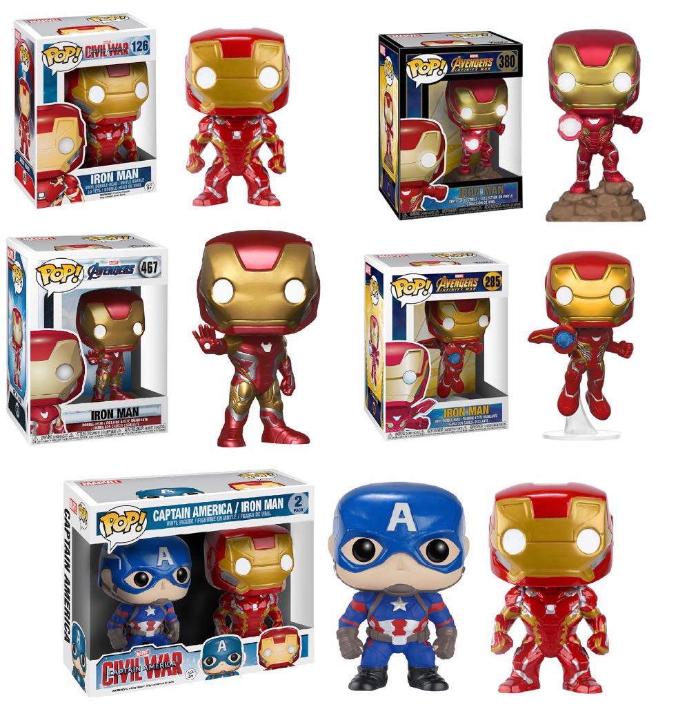 iron man pop toy