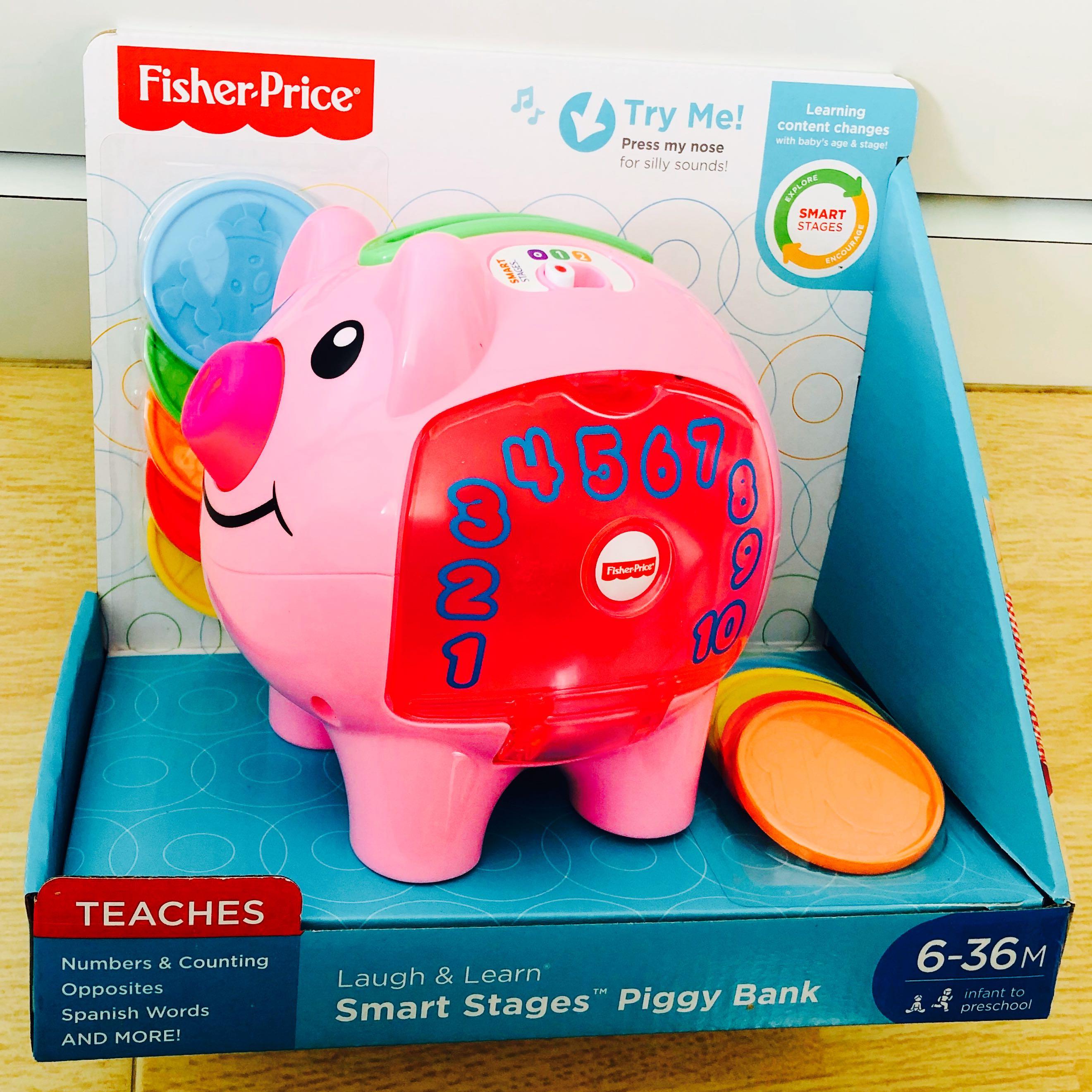 laugh and learn smart stages piggy bank