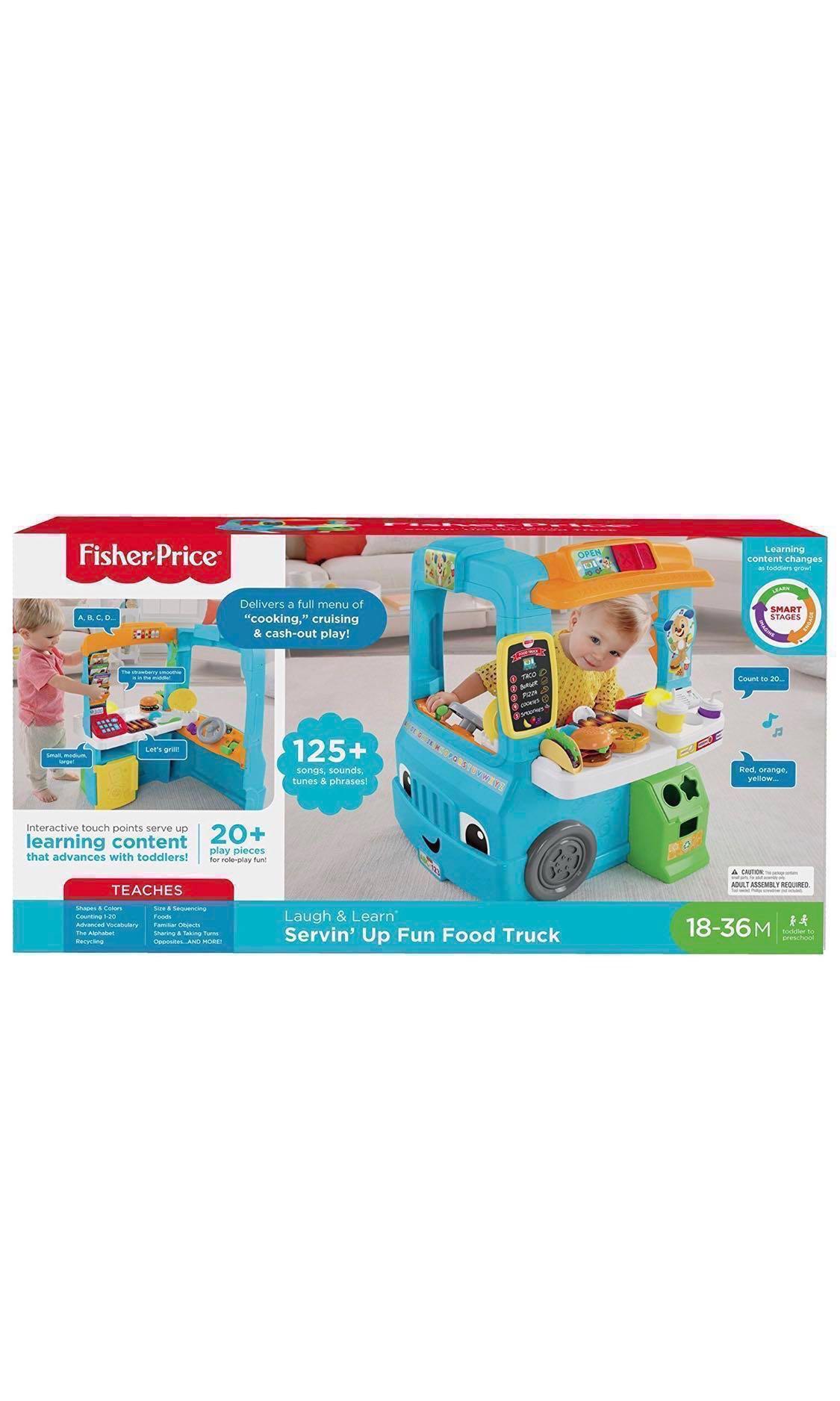 fisher price learn and serve food truck