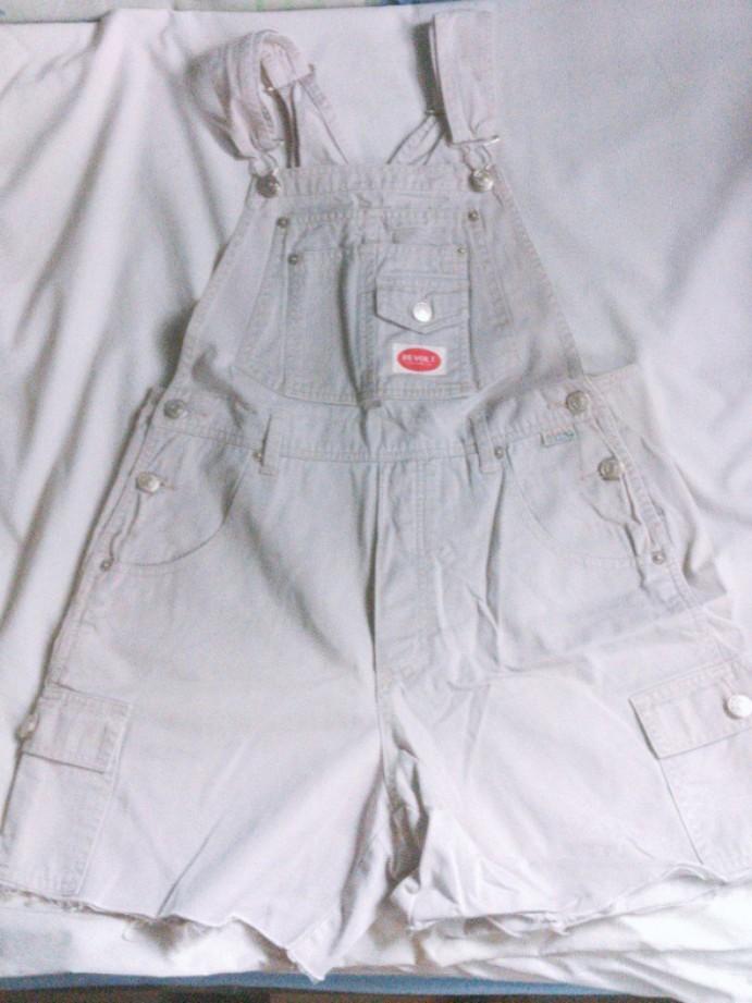 revolt overalls shorts