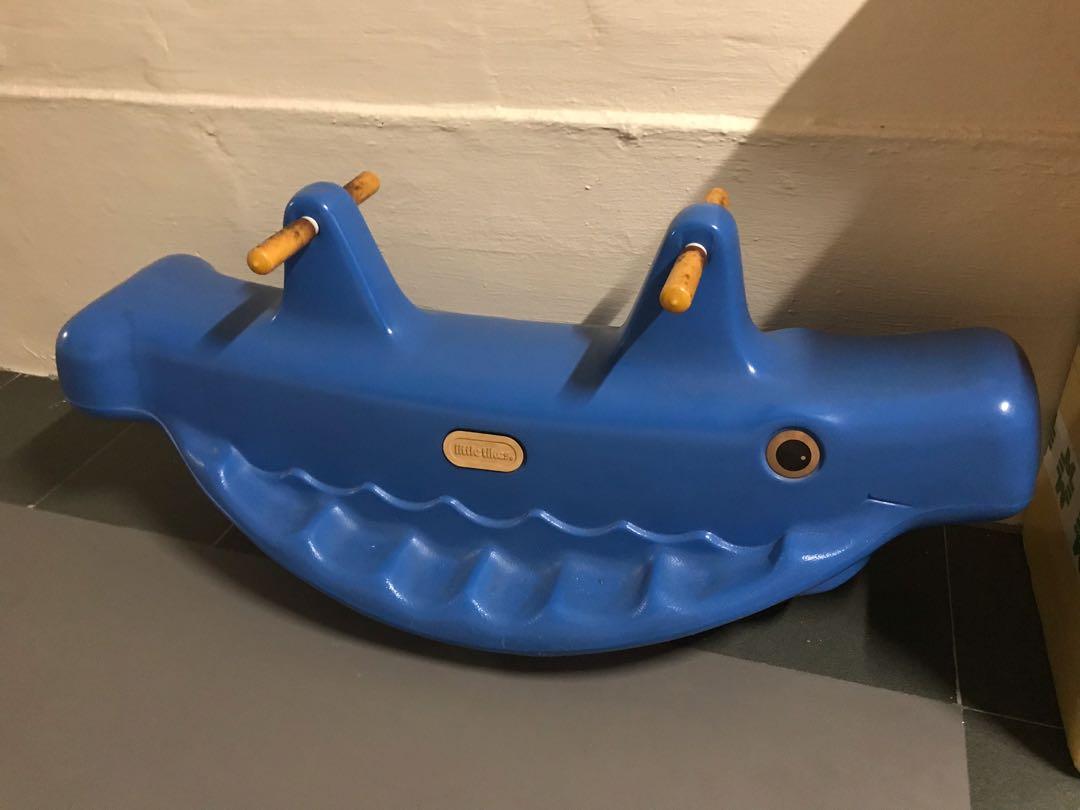 Creative Co-Op Rocking Whale main image 1