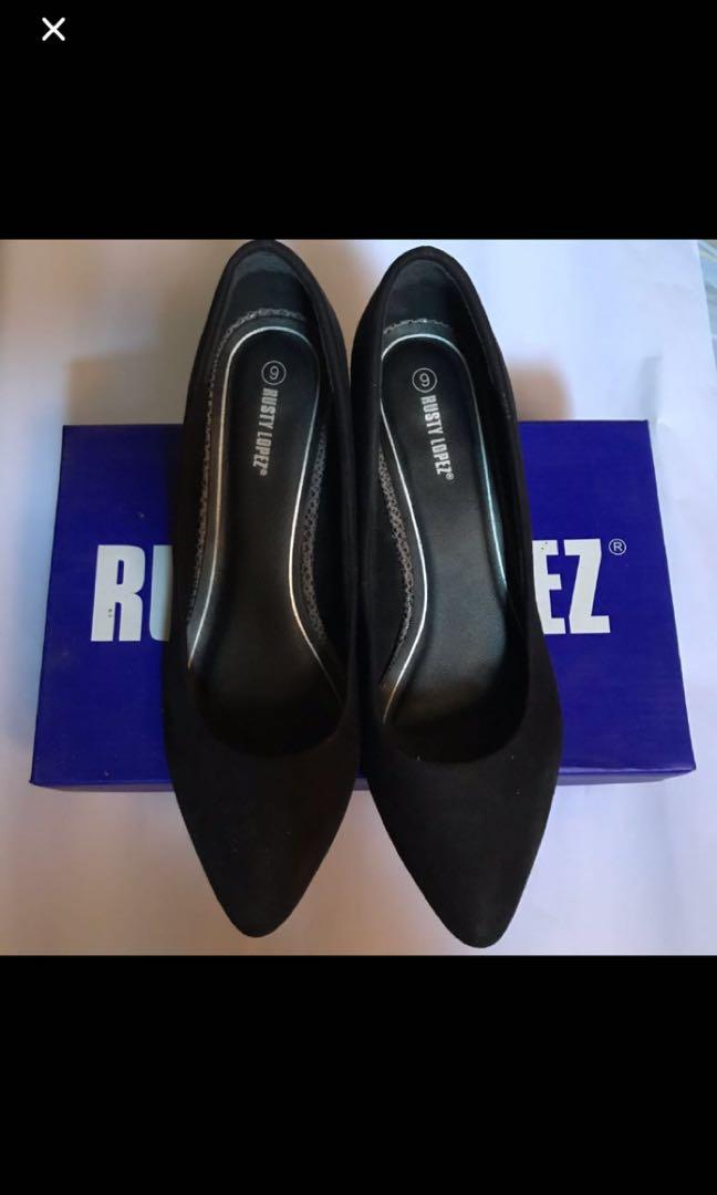 Rusty Lopez Black Shoes, Women's 