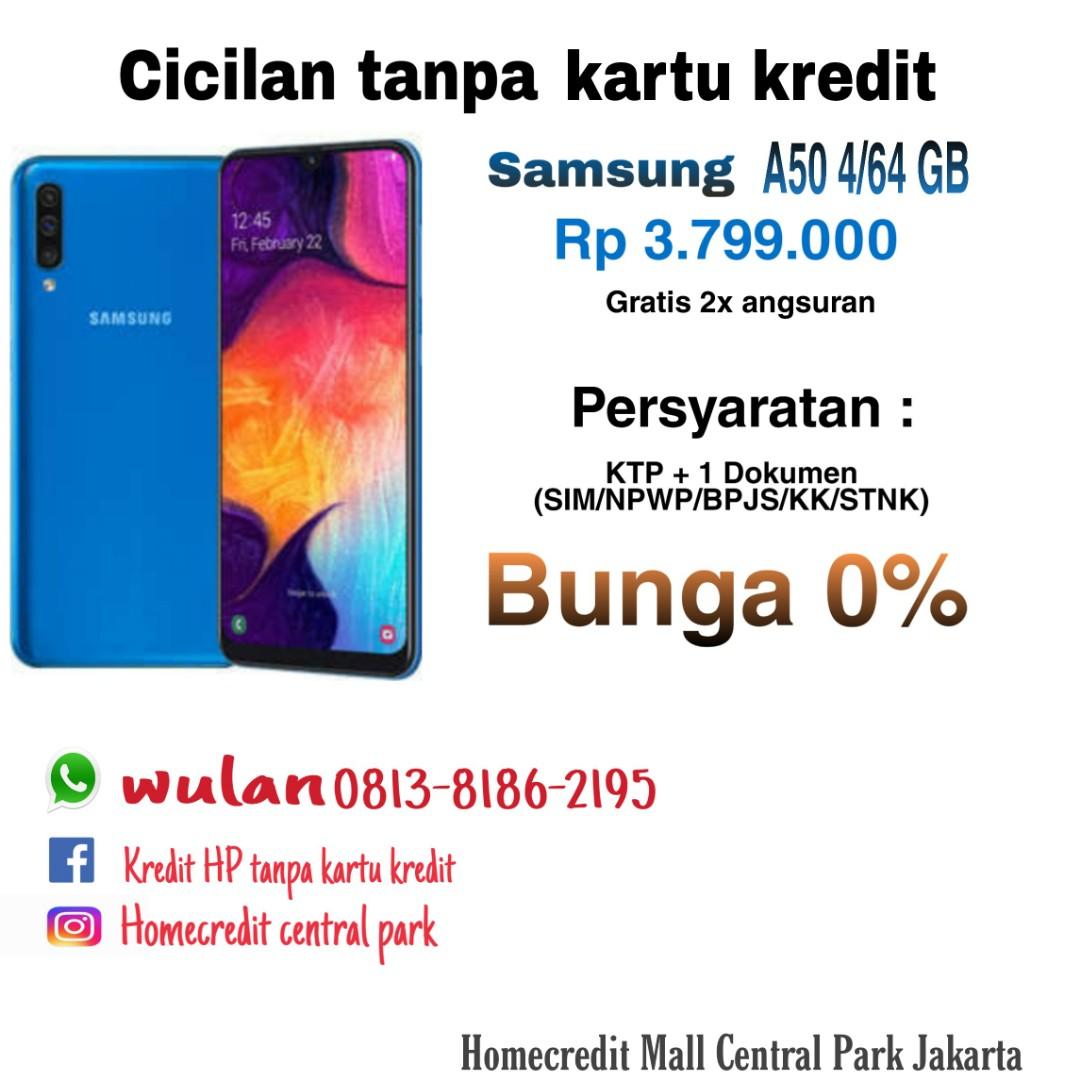 Samsung A50 Gb Cicilan Tanpa Kartu Kredit Bunga0 Telepon Seluler Tablet Ponsel Android Samsung Di Carousell