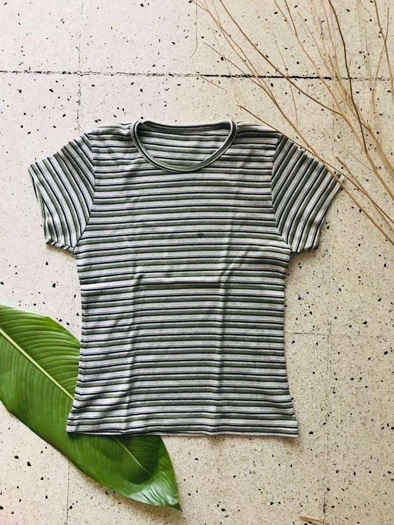 Striped Top (Category: Sleeveless) located in Cainta. Submitted by rssntgo (Listing ID 234115103, Image 1). Description: 🌈 Green Striped Top 🌈 fits xs-m 🌈 nice in actual Rfs: decluttering .