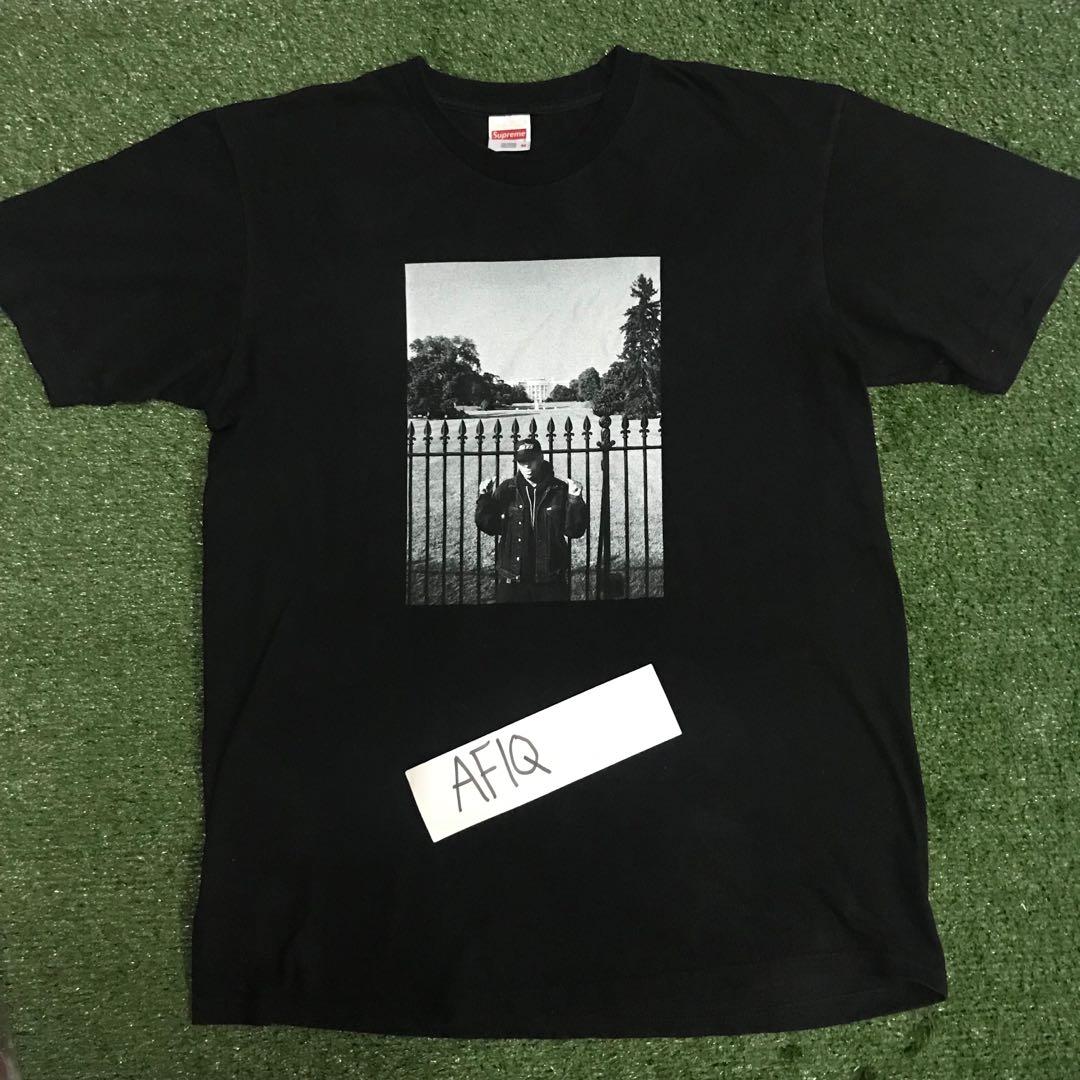 Supreme white outlet house tee