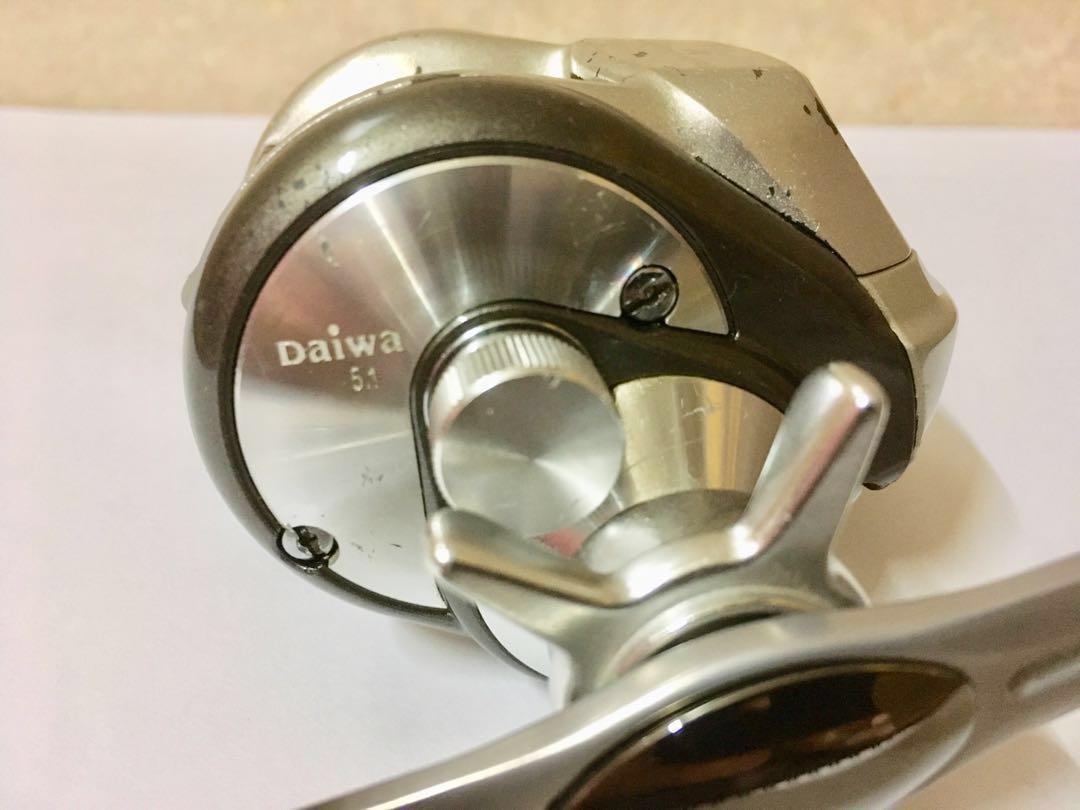 Team Daiwa TDX 105Pi Baitcasting Reel, Sports Equipment, Fishing