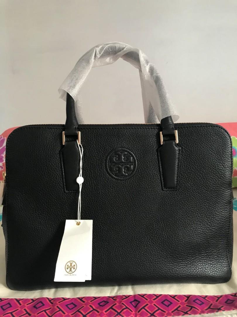 Tory burch marion triple zip leather satchel store