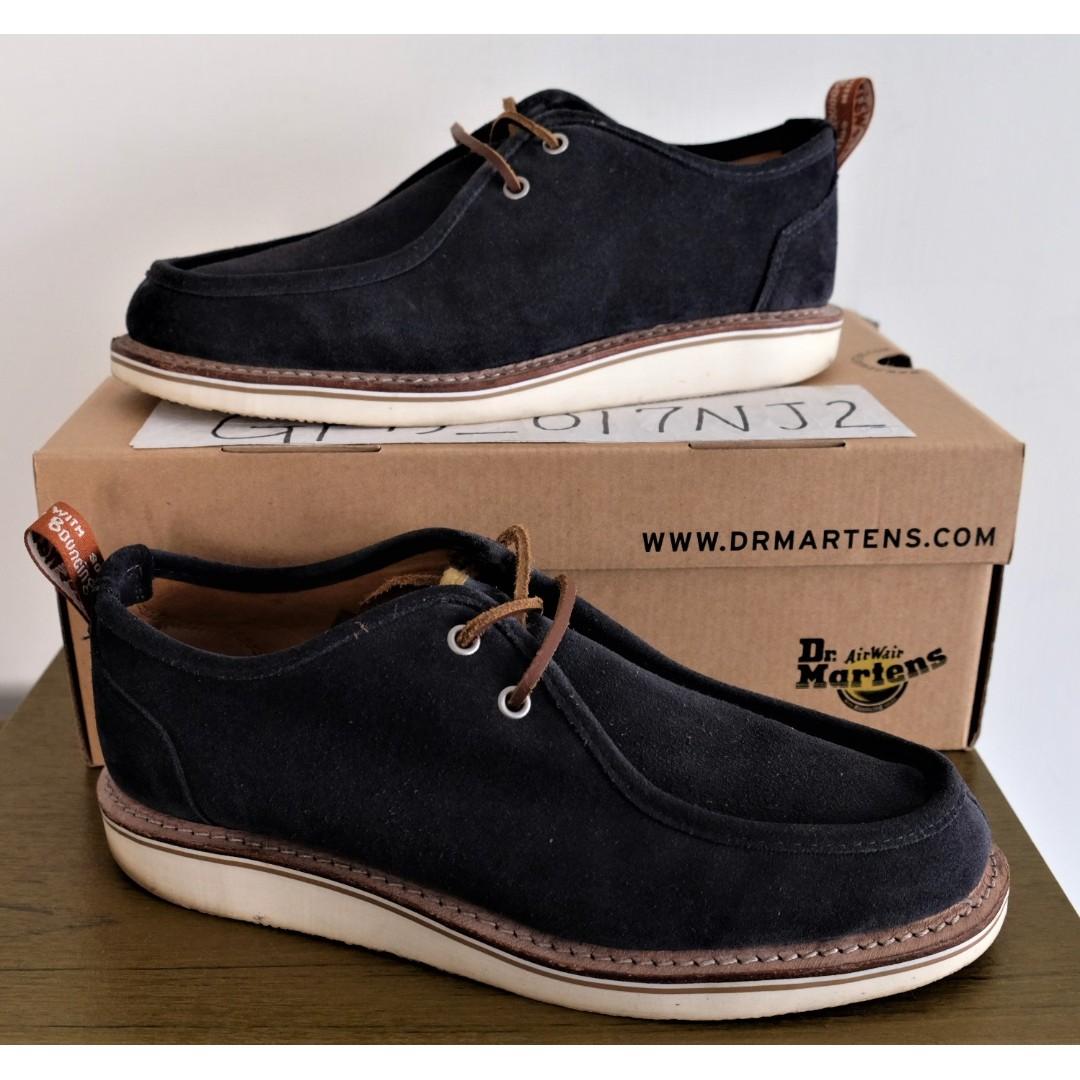 US10] Dr Martens Air Wair HAMBLETON II 2 STUSSY 聯名麂皮海軍藍, 他