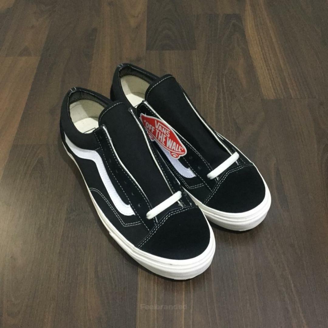 vans style 36 marshmallow black white