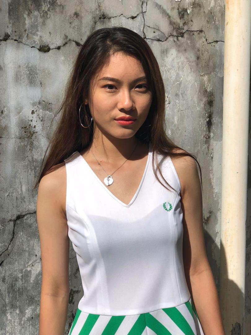 Vintage 1970s Fred Perry Tennis Dress S Women s Fashion Muslimah vintage-1970s-fred-perry-tennis-dress-s-women-s-fashion-muslimah