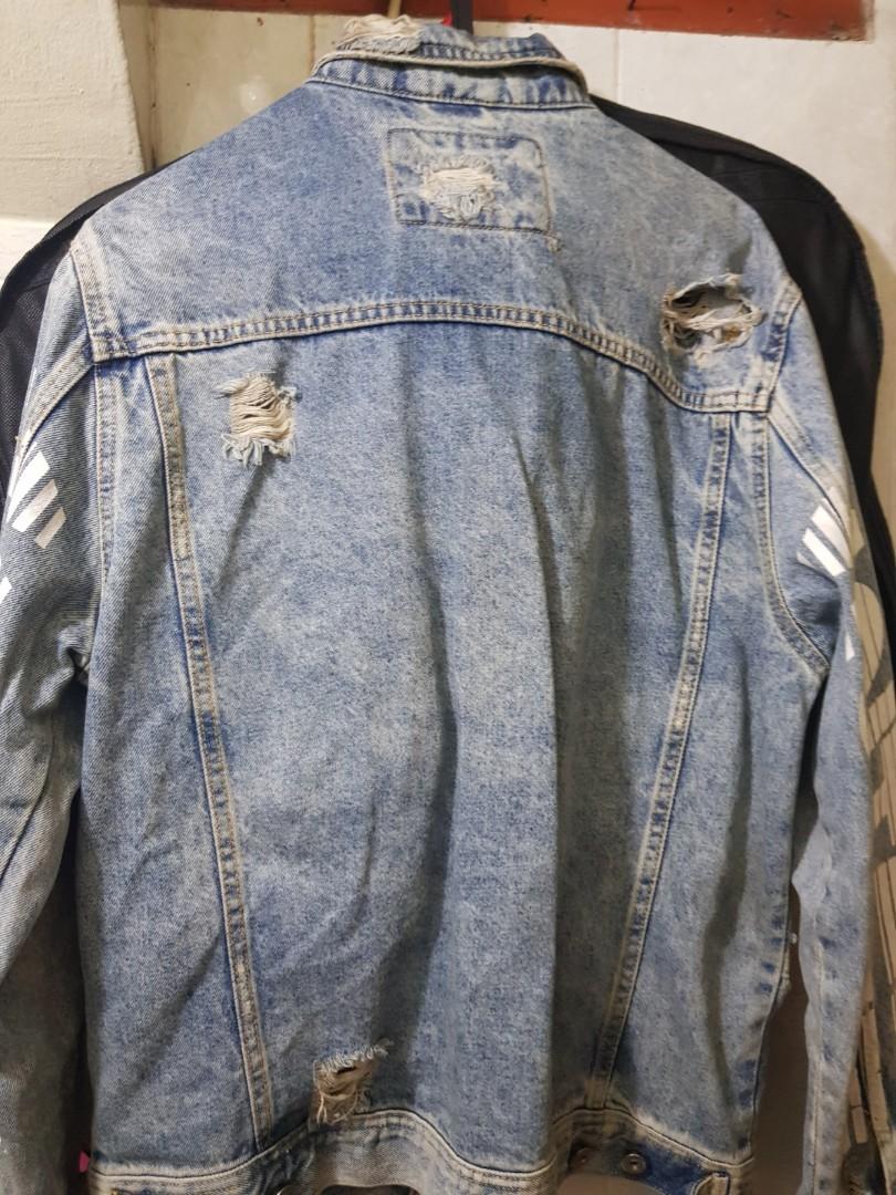 zara men denim jacket