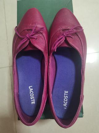 LACOSTE purple shoes