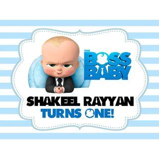 Table Display Signage - Baby Boss