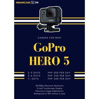 For Rent! GoPro HERO 5