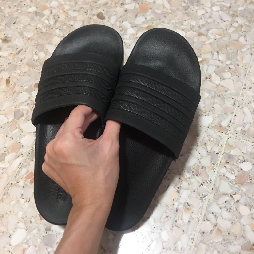Adidas Cloudfoam Sliders Men s Fashion Footwear Flipflops and Slides on Carousell