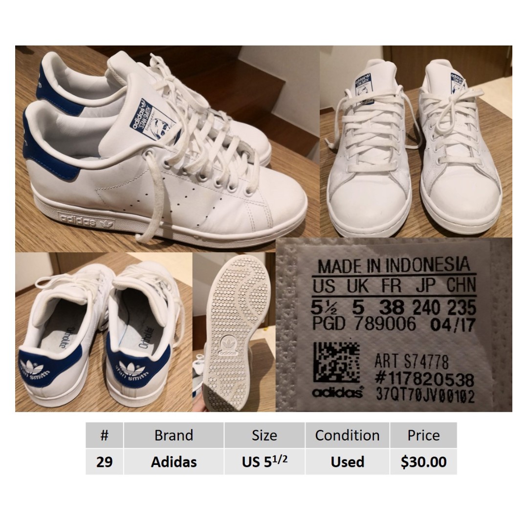 Adidas Stan Smith Women s Fashion Footwear Sneakers on Carousell