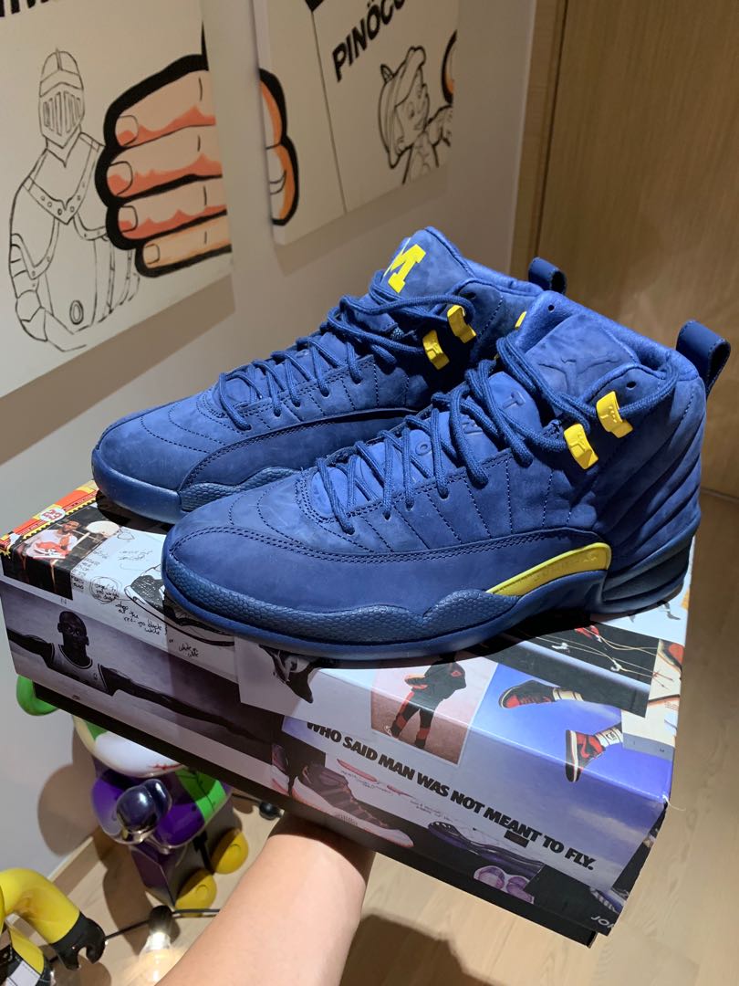 air jordan 12 retro michigan