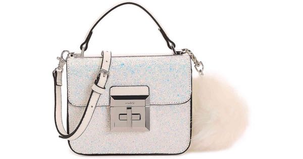 aldo glitter handbag