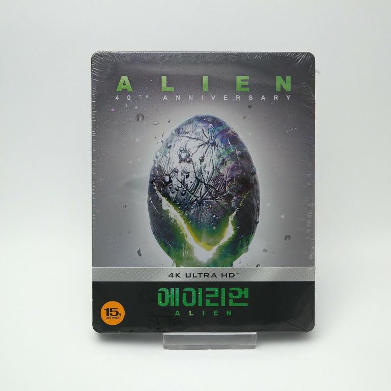 Alien - 4K Ultra HD 40th Anniversary Steelbook Exclusive + Blu-ray