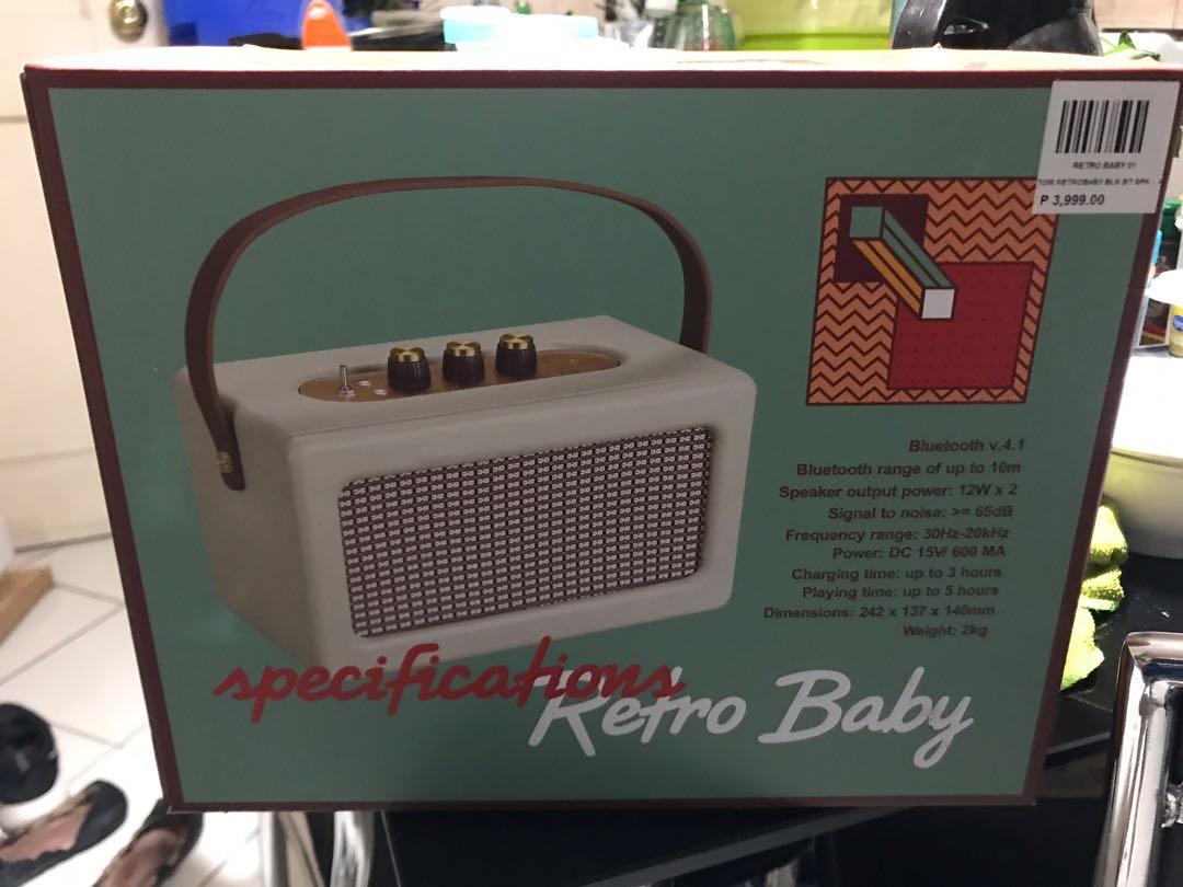 Atom retro speaker cheap