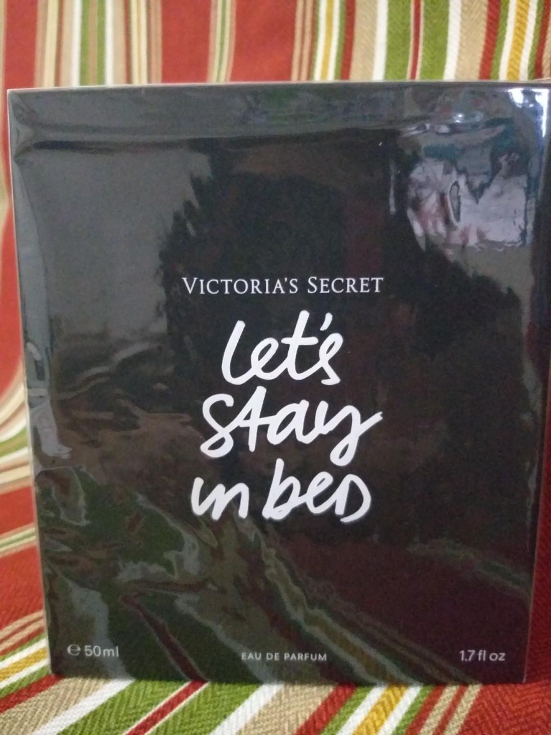 let's stay in bed victoria secret