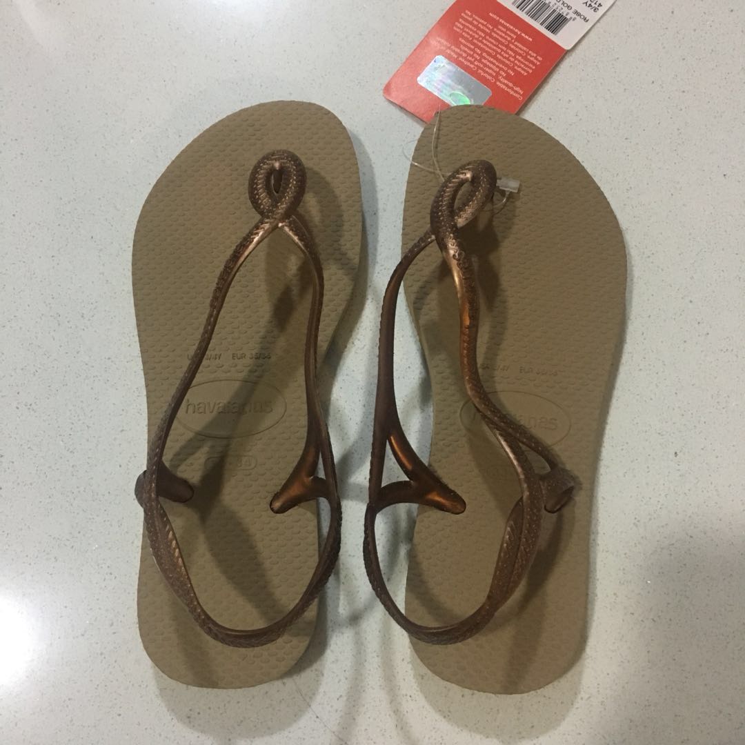 havaianas luna bronze