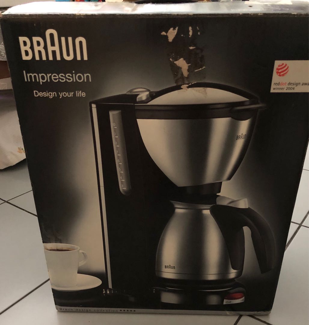 Braun KF600 Coffee Machine, TV & Home Appliances, Kitchen Appliances