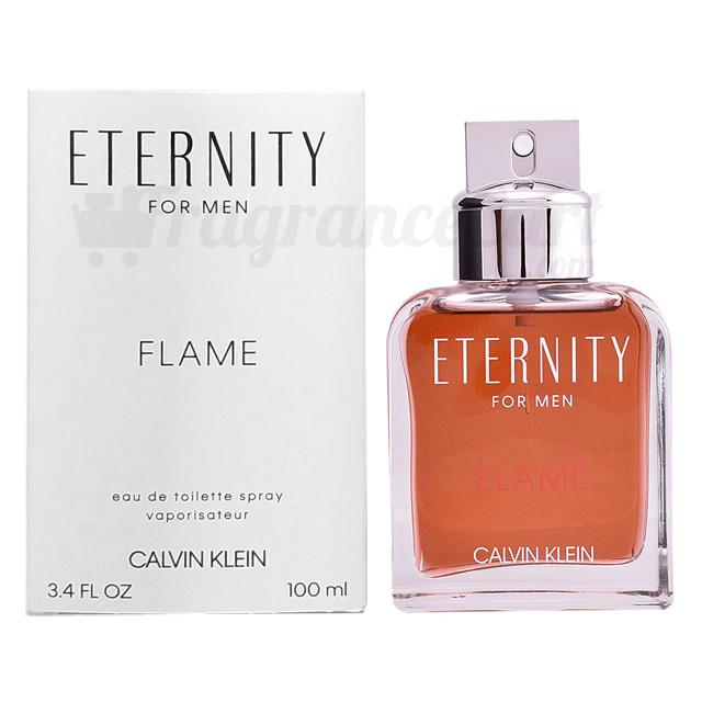 calvin klein flame man