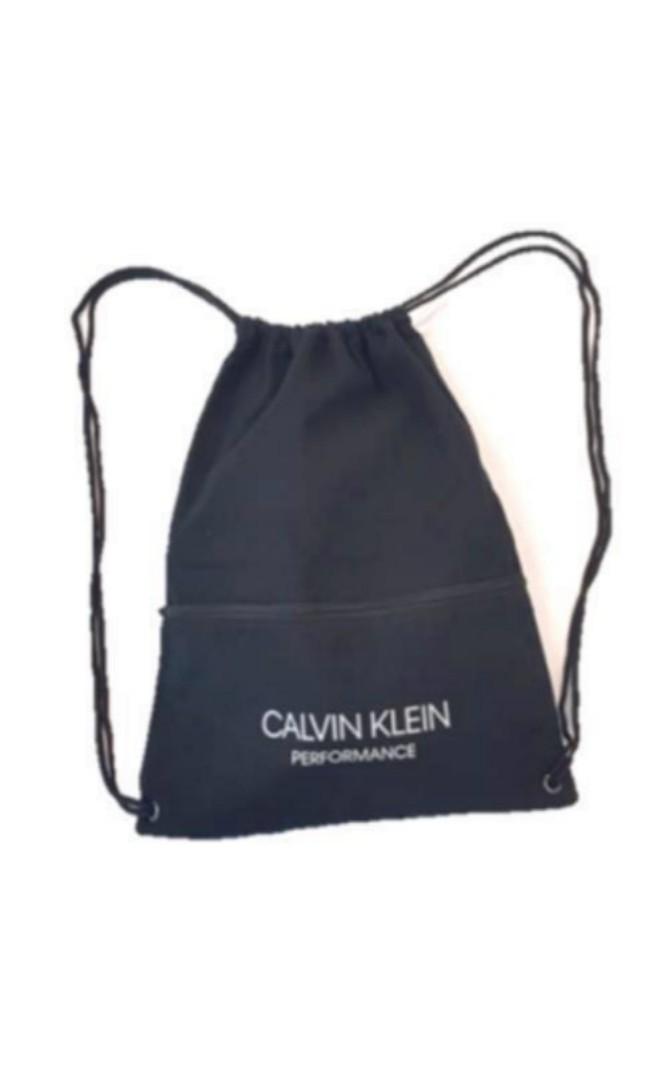 Calvin klein drawstring bag top