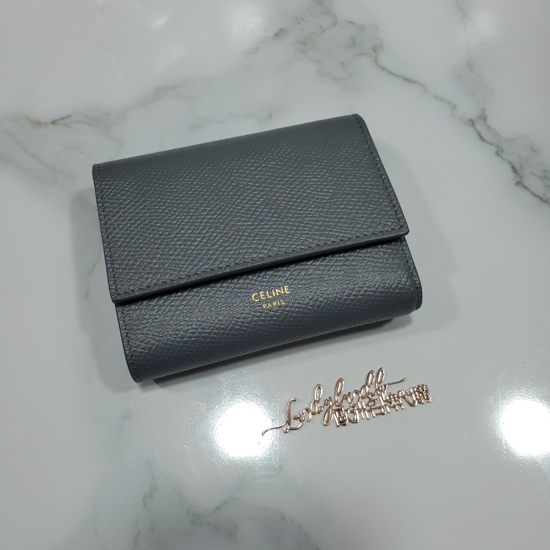 celine small tri fold wallet