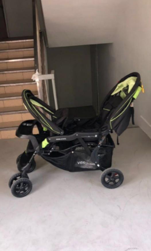 double stroller clearance